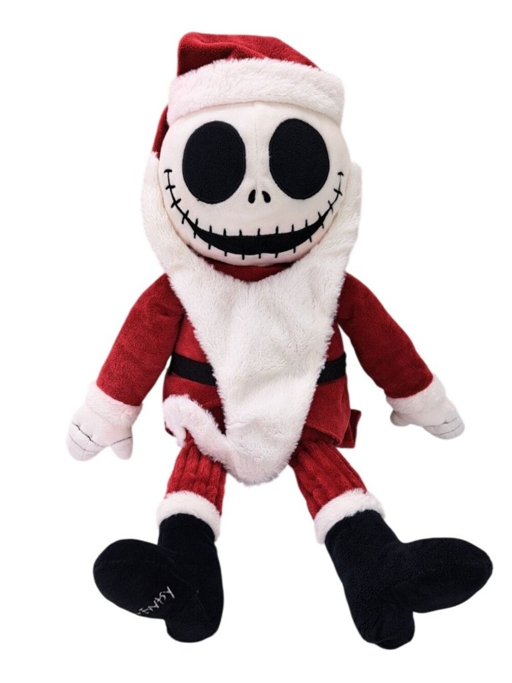 Disney Jack Skellington Santa Plush Scentsy Buddy Nightmare Before Christmas